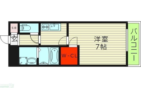 GARDENIA鶴見の物件間取画像